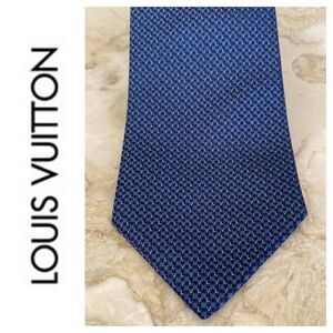 Louis Vuitton LV Monogram 100% Silk Tie